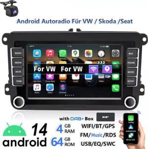 ESSGOO 7" Carplay Android 14 Für