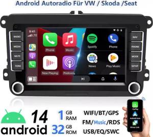 ESSGOO 7" Carplay Android 14 Für