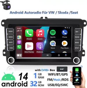 ESSGOO 7" Carplay Android 14 Für