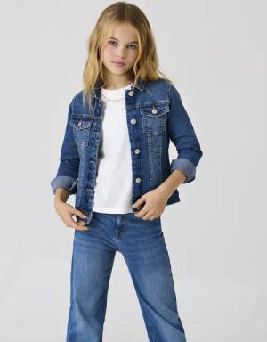 KIDS ONLY Jeansjacke KONSARA in klassischer,