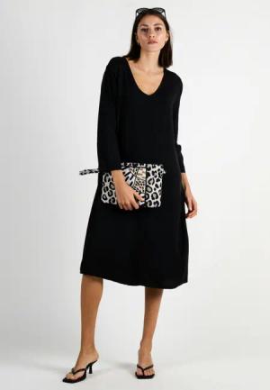 Andijamo-Fashion Midikleid MODERN MUSE Locker geschnittenes