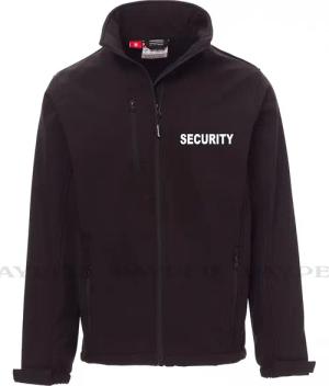 PAYPER Softshelljacke SECURITY auf Brust und