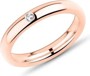 Unique Fingerring Unique Damen Edelstahlring rosévergoldet