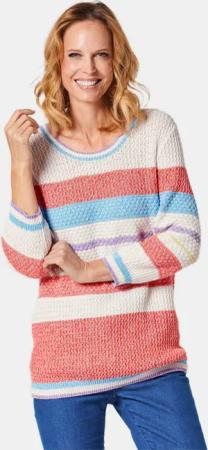 GOLDNER Strickpullover Kurzgröße: Pullover in hochwertiger
