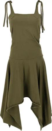 Guru-Shop Midikleid Wandelbares Goa Kleid, Psytrance
