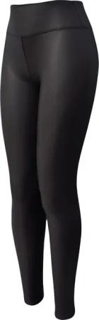 Aurela Damenmode Lederimitathose Gefütterte Kunstlederleggings milde