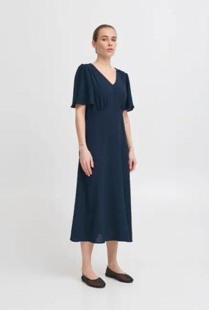Ichi Midikleid IHZABBY Modernes Midikleid