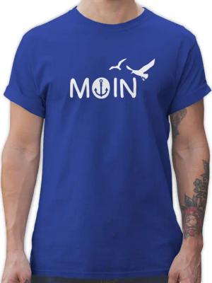 Shirtracer T-Shirt Moin Moin Hamburg Maritime