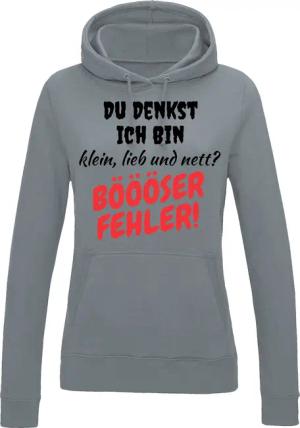Youth Designz Kapuzenpullover "Böser Fehrler" Damen