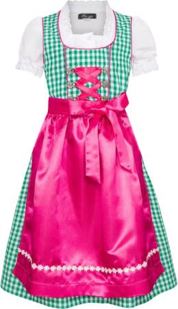 Ramona Lippert Dirndl Mia kariert grün