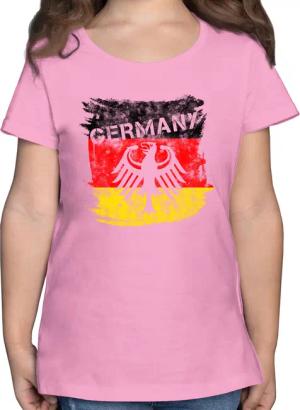 Shirtracer T-Shirt Germany mit Adler Deutschland