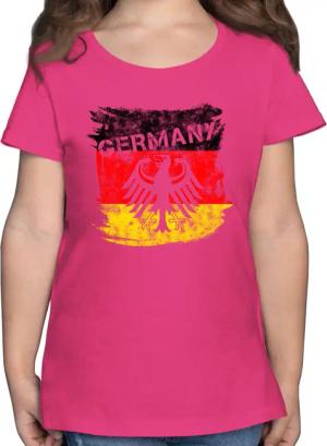Shirtracer T-Shirt Germany mit Adler Deutschland