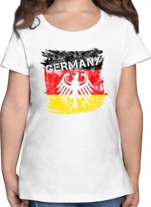Shirtracer T-Shirt Germany mit Adler Deutschland