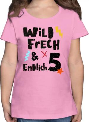 Shirtracer T-Shirt Wild frech und endlich