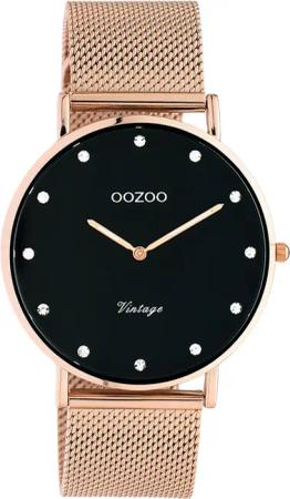 OOZOO Quarzuhr Oozoo Unisex Armbanduhr roségold