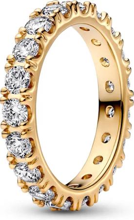 Pandora Fingerring Funkelnde Unendlichkeit Goldfarben