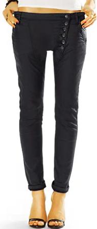 be styled Röhrenhose Vegane Lederhose mit