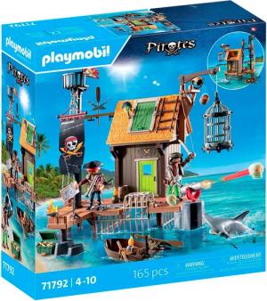 Playmobil® Piratenhafen mit Seeräuber-Gefängnis (71792), Playmobil