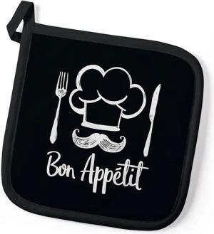 Ambiente® Topflappen Chef, (1-tlg., 1-teilig), hitzebeständig