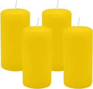 Kopschitz Kerzen Stumpenkerze 4er Set Stumpenkerzen/Adventskranzkerzen