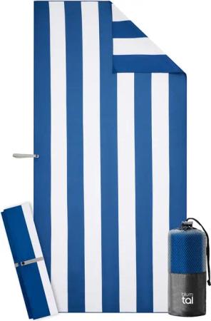 Blumtal Reisehandtuch Strandhandtuch 90x180 cm aus