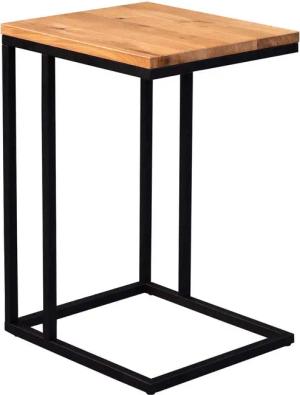 M2 Kollektion Beistelltisch NICK, Wildeiche massiv