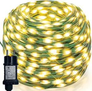 LMaxhome LED-Lichterkette 10M-100M Außen Lichterketten Wasserdicht