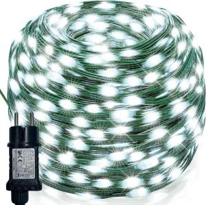LMaxhome LED-Lichterkette 10M-100M Außen Lichterketten Wasserdicht