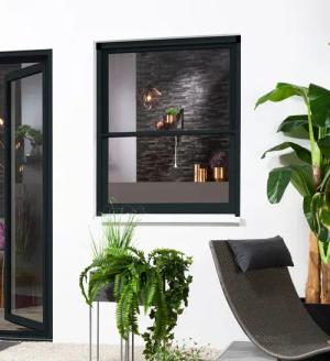 hecht international Insektenschutzrollo "SMART", transparent, Insektenschutz, für Fenster, kürzbar