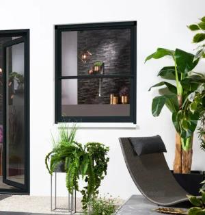 hecht international Insektenschutzrollo "SMART", transparent, Insektenschutz, für Fenster, kürzbar