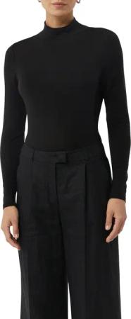Comma Langarmshirt, mit Wollanteil