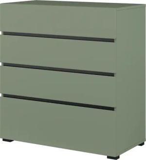 Home affaire Schubkastenkommode "Cross, moderne grifflose Kommode, 80x40x85cm (BxTxH)", Schubladenschrank, Sideboard mit 4 Schubkasten