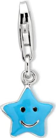 Unique Charm-Einhänger Exklusiver 925 Unique Silber Charm Stern zum Einhängen CH0567