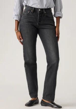 Levis Stretch-Jeans "LV Jeans 501 CURVE BLACKS", mit gerader Beinform