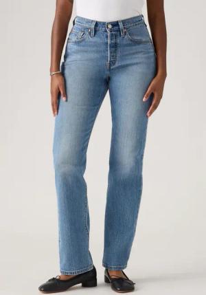 Levis Stretch-Jeans "LV Jeans 501 CURVE BLACKS", mit gerader Beinform