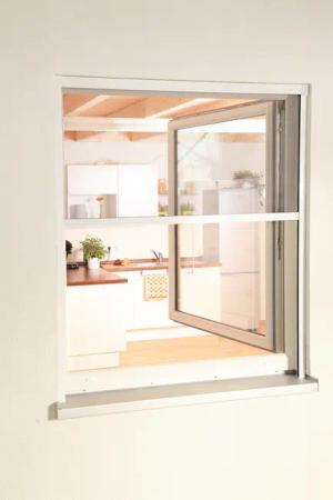 hecht international Insektenschutzrollo "SMART", transparent, Insektenschutz, für Fenster, kürzbar