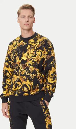 Versace Jeans Couture Sweatshirt 79GAI3R0 FS201 Schwarz Regular Fit