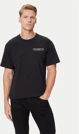 Versace Jeans Couture T-Shirt 79GAHE10 CJ00E Schwarz Regular Fit