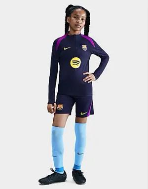 Nike FC Barcelona Strike Drill Top Kinder, Lila