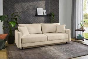 Schlafsofa beige B/H/T: ca. 217x86x94 cm