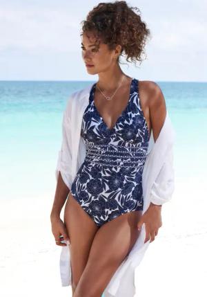 Sunseeker Badeanzug Blossom im Muster-Mix