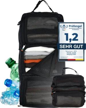 TRAVEL DUDE Kofferorganizer Hängende Packwürfel (keine,
