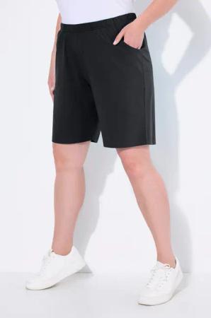 Ulla Popken Bermudas Jerseyshorts Taschen Elastikbund
