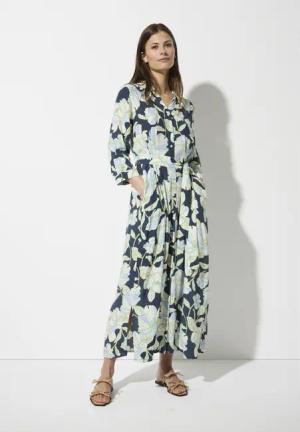 MORE&MORE Blusenkleid Blumenprintkleid