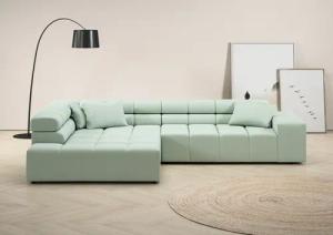 INOSIGN Ecksofa "Ancona incl. Kopfteilverstellung, Breite 319cm, L-Form", wahlweise motorische Sitztiefenverstellung, auch in Cord + Easy Care