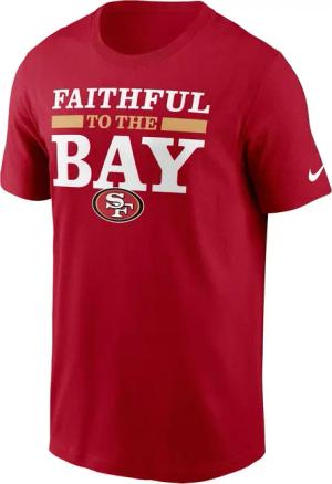 Nike T-Shirt "Nike T-Shirt San Francisco 49ers Nike Faithful Fan"