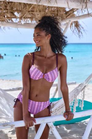 Vivance Bügel-Bikini, mit Zierperlen