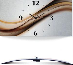 Artland Wanduhr "Welle", 3D Optik gebogen, mit Quarz- oder Funkuhrwerk, versch. Größen