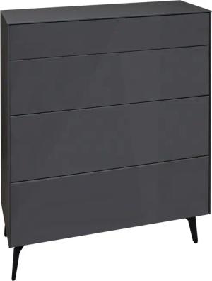Mäusbacher Kommode "Imola TOPSELLER", Mäusbacher Kommode mit Glasfront und Glasoberplatte