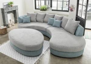 INOSIGN Ecksofa "Limoncello organische Formensprache, L-Form", ergonomische Form